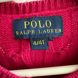 RL polo girls sweater